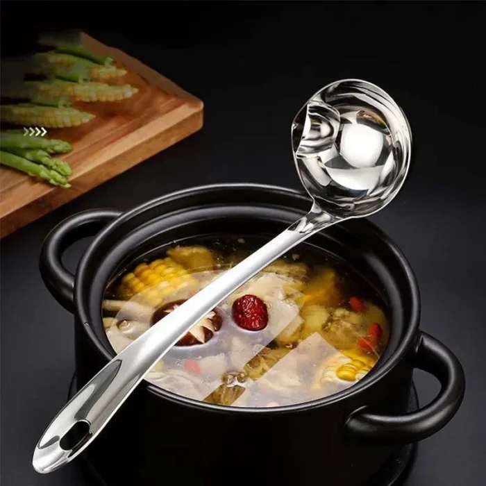 kf-S5d435c32eede4147ae282fd8c8644726L-Stainless-Steel-Colander-Spoon-Soup-Colander-Kitchen-Gravy-Oil-Soup-Fat-Separator-Yogurt-Oil-Skimmer-Spoon Ultimate Stainless Steel Oil Soup Fat Separator